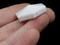 6 30mm Two Hole White Acrylic Double Drilled Plastic Hexagon Open Back Beads